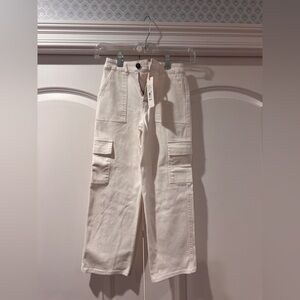Men's White Cargo Pants